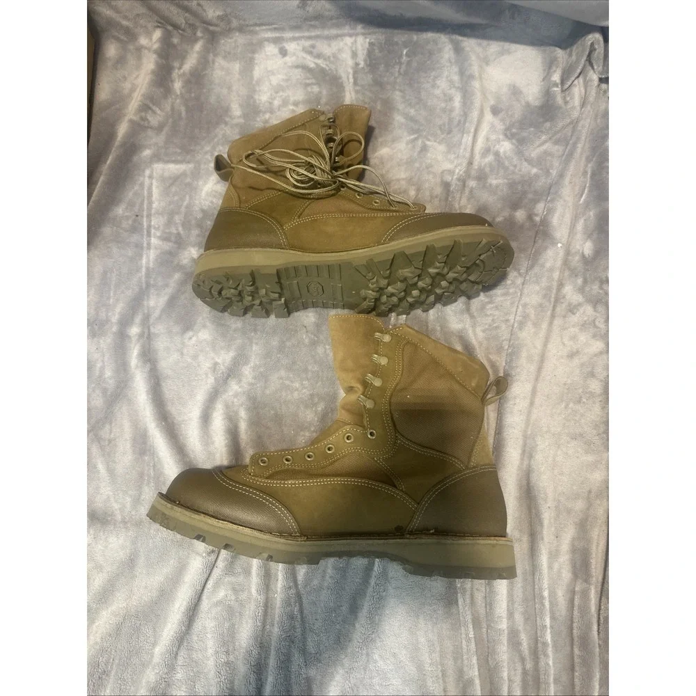 Danner MCWB 15655X Speed Lacer Combat Boots Men's 13.5 Gore Tex Tan Military